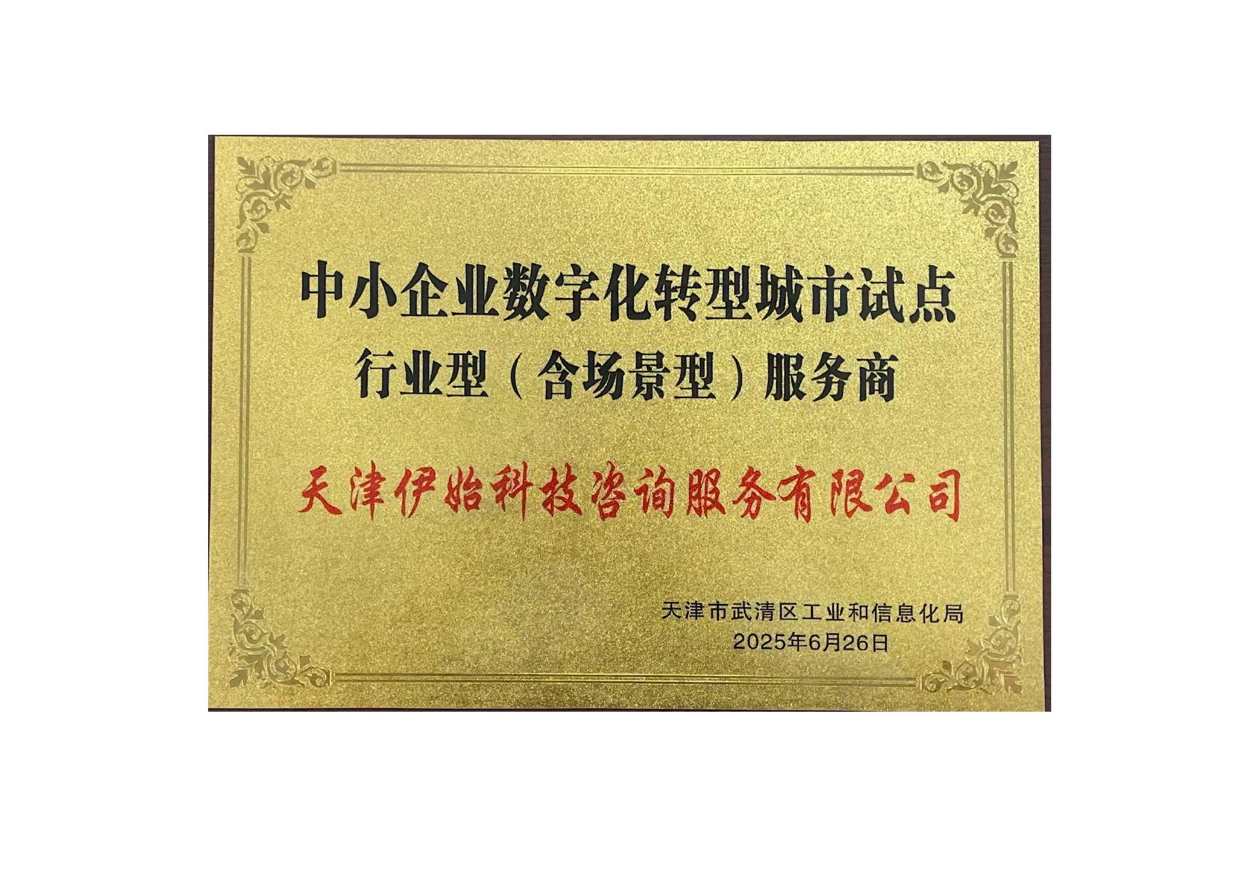 伊始科技 中小企业数字化转型城市试点服务商